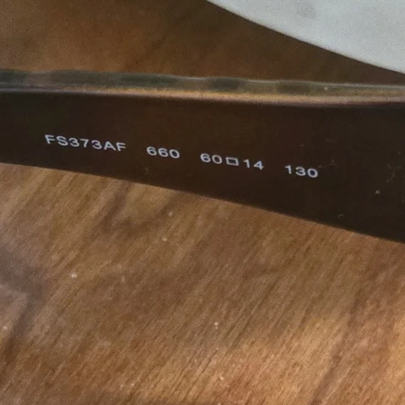 Fendi Havana Prescription Sunglasses FS373AF - Picture 5 of 10